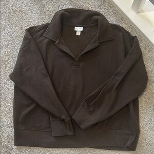 AVA & VIV Brown Sweater/Sweatshitt